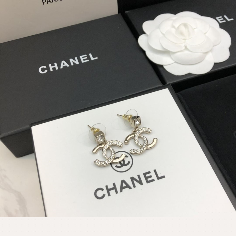Ch*el earrings